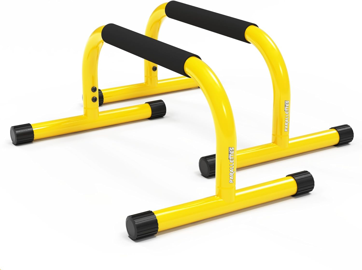 Fitness Parallette Push up Bars Dip Station Stand - Perfect for Home and Garage Gym Exercise Equipment - Gymnastics, Calisthenics, Strength Training Parallel Bars for Men and Women